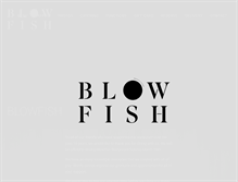 Tablet Screenshot of blowfishrestaurant.com